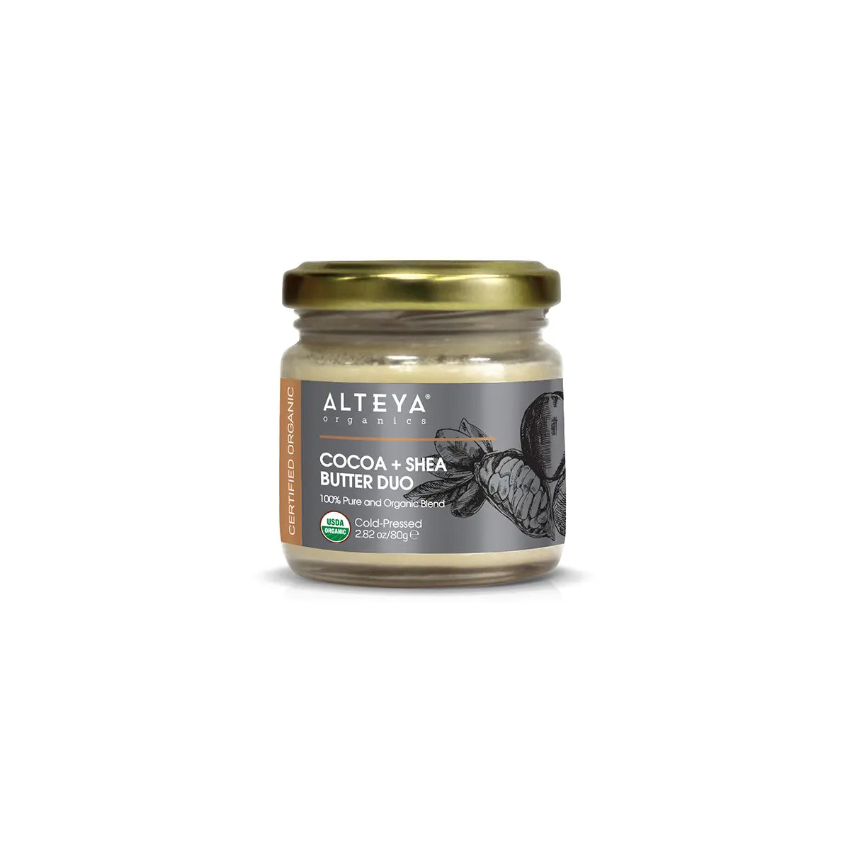 organic cocoa and shea butter 80 g