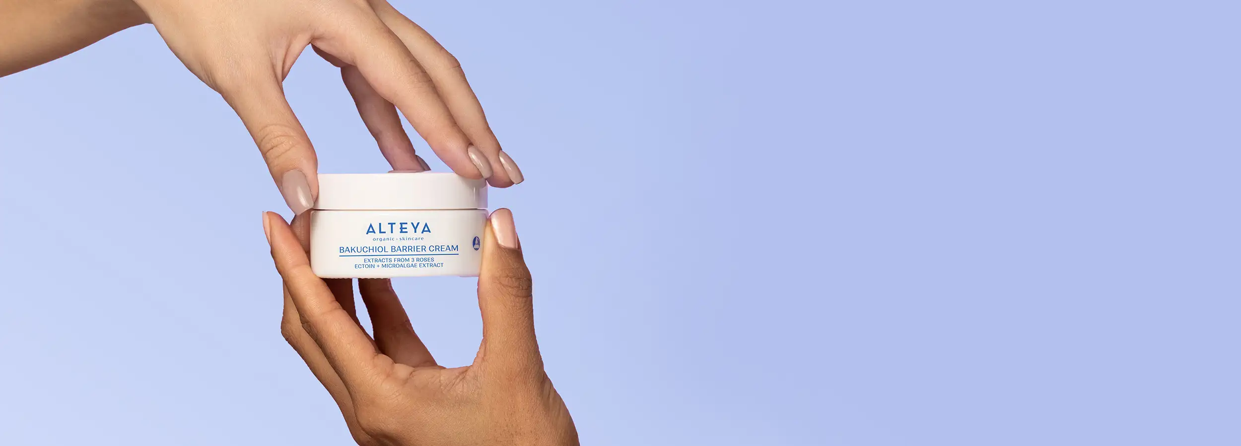 Rose hydrobiome cream banner