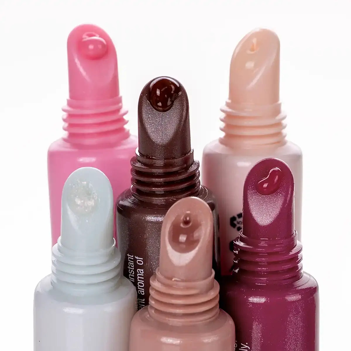 six lipglosses collection set