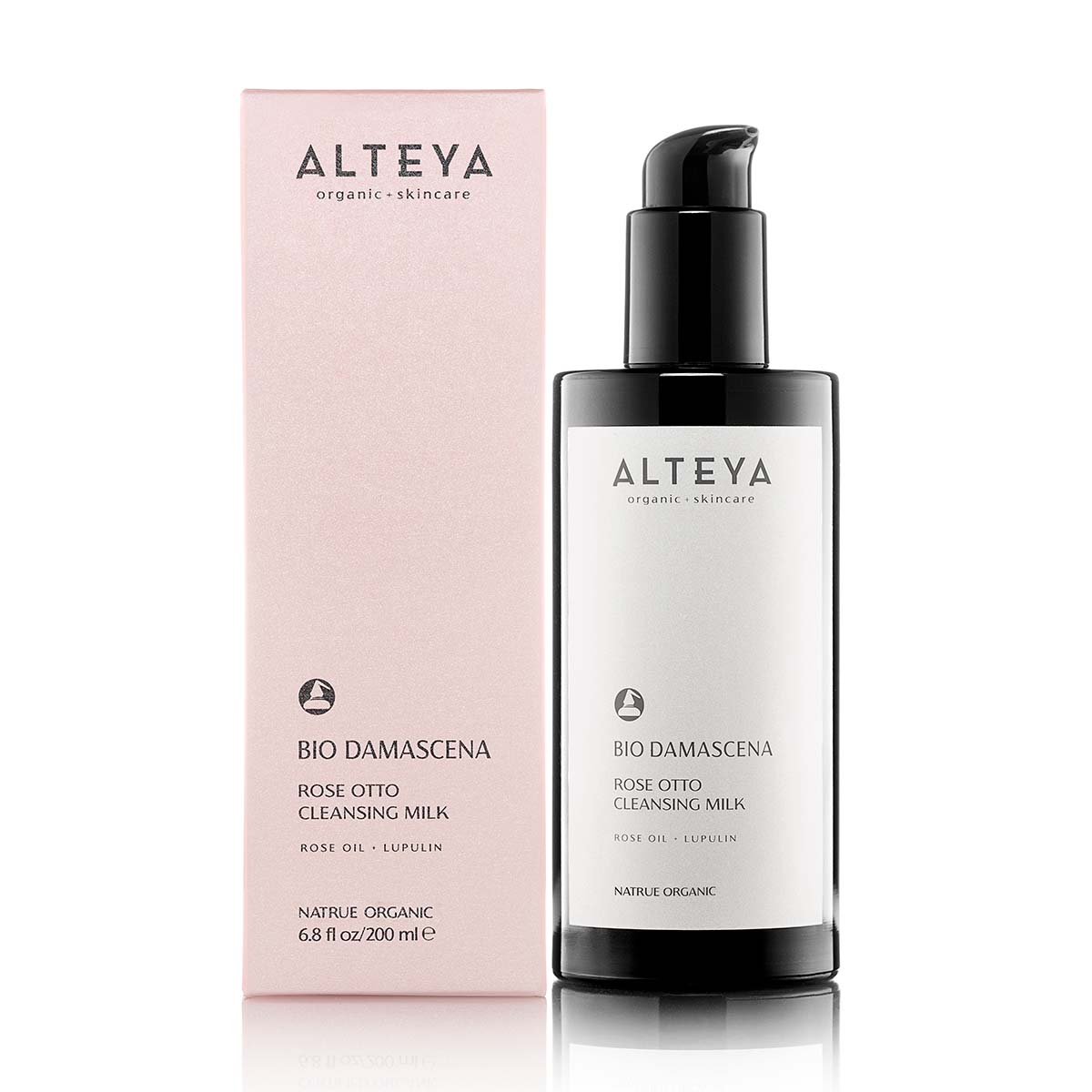 skin-care-Organic-Rose-Otto-Cleansing-Milk-Bio-Damascena-alteya-organics-with-box - Suitable for all skin types and safe for use on eyes, face, and lips.